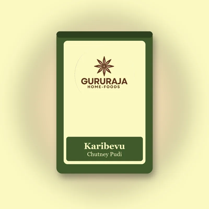 Karibevu Chutney Pudi pouch by Gururaja Home-Foods